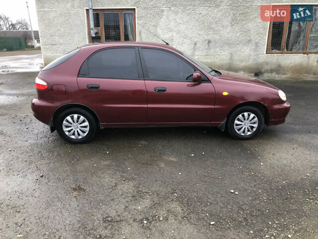 Красный ЗАЗ Ланос, объемом двигателя 1.5 л и пробегом 35 тыс. км за 3500 $, фото 6 на Automoto.ua