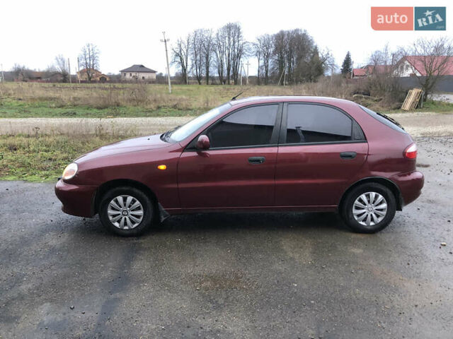 Красный ЗАЗ Ланос, объемом двигателя 1.5 л и пробегом 35 тыс. км за 3500 $, фото 2 на Automoto.ua