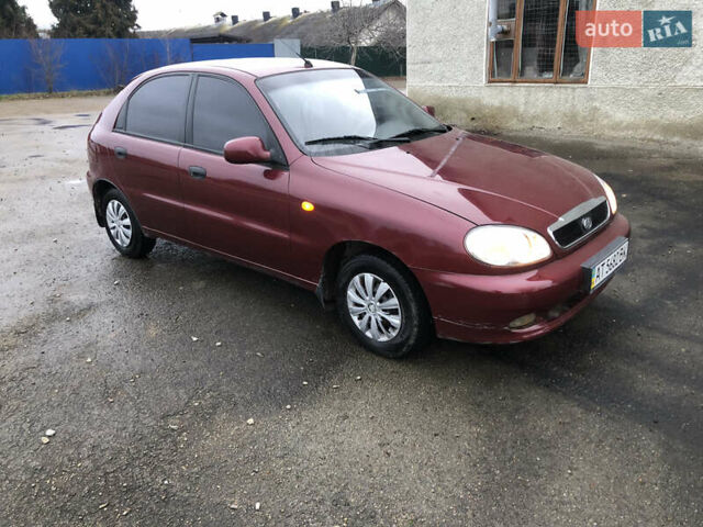 Красный ЗАЗ Ланос, объемом двигателя 1.5 л и пробегом 35 тыс. км за 3500 $, фото 7 на Automoto.ua