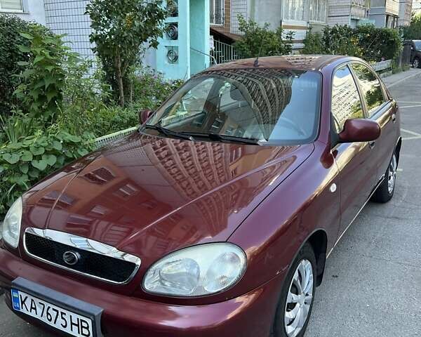 Червоний ЗАЗ Ланос, об'ємом двигуна 1.5 л та пробігом 125 тис. км за 3400 $, фото 1 на Automoto.ua