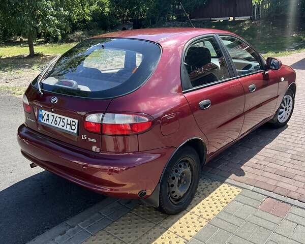 Червоний ЗАЗ Ланос, об'ємом двигуна 1.5 л та пробігом 125 тис. км за 3400 $, фото 2 на Automoto.ua