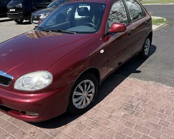 Червоний ЗАЗ Ланос, об'ємом двигуна 1.5 л та пробігом 125 тис. км за 3400 $, фото 3 на Automoto.ua