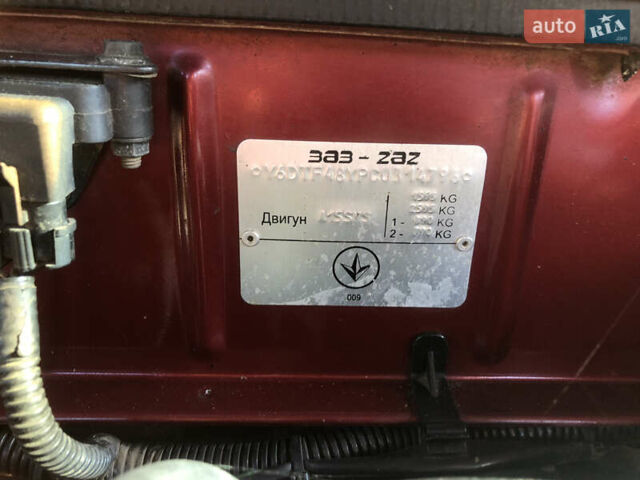 Красный ЗАЗ Ланос, объемом двигателя 1.5 л и пробегом 35 тыс. км за 3500 $, фото 22 на Automoto.ua