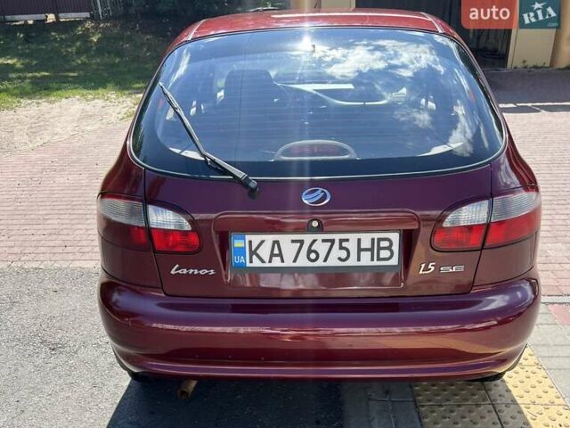 Червоний ЗАЗ Ланос, об'ємом двигуна 1.5 л та пробігом 125 тис. км за 3400 $, фото 4 на Automoto.ua