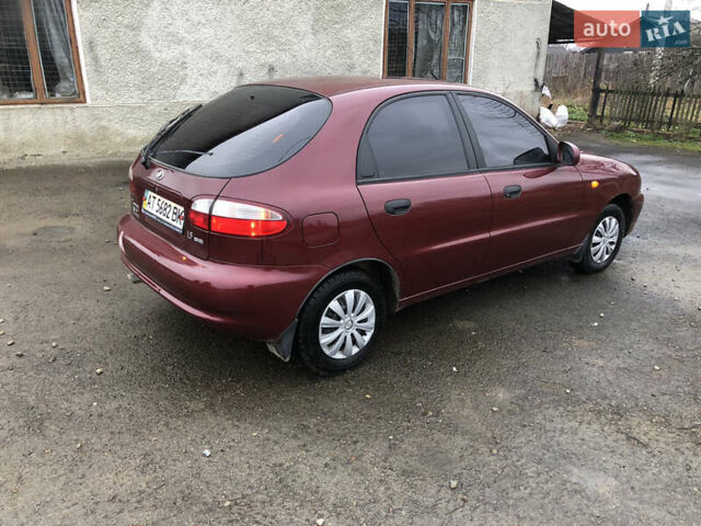 Красный ЗАЗ Ланос, объемом двигателя 1.5 л и пробегом 35 тыс. км за 3500 $, фото 5 на Automoto.ua