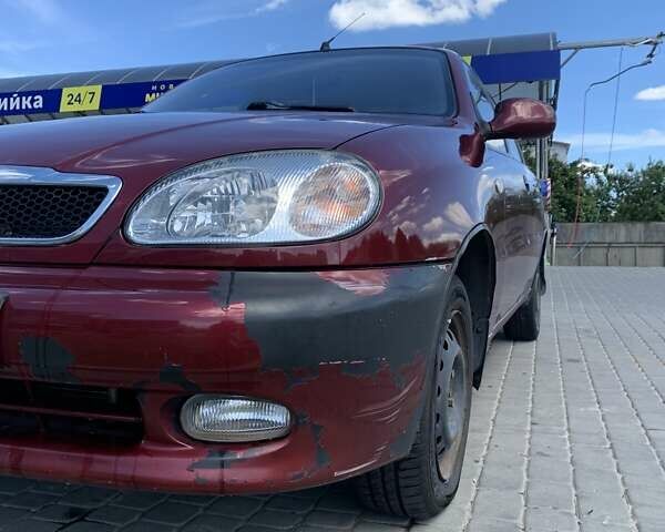 Красный ЗАЗ Ланос, объемом двигателя 1.5 л и пробегом 89 тыс. км за 3300 $, фото 7 на Automoto.ua