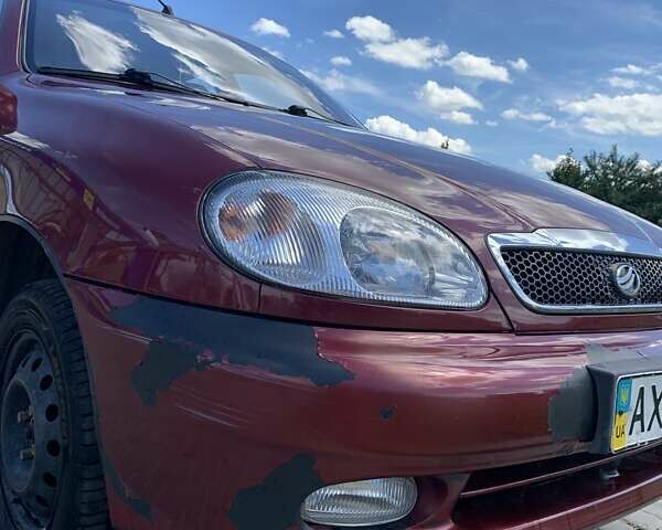 Красный ЗАЗ Ланос, объемом двигателя 1.5 л и пробегом 89 тыс. км за 3300 $, фото 8 на Automoto.ua