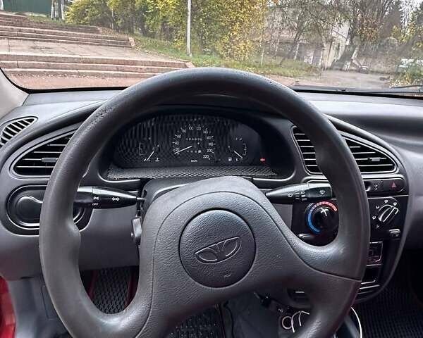 Красный ЗАЗ Ланос, объемом двигателя 1.3 л и пробегом 192 тыс. км за 2300 $, фото 16 на Automoto.ua