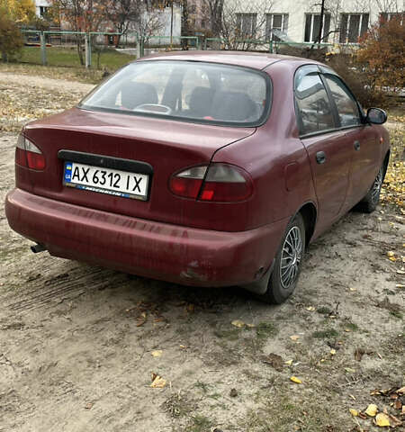 Червоний ЗАЗ Ланос, об'ємом двигуна 1.5 л та пробігом 267 тис. км за 2200 $, фото 2 на Automoto.ua