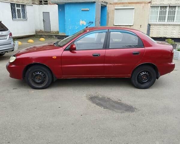 Червоний ЗАЗ Ланос, об'ємом двигуна 1.5 л та пробігом 200 тис. км за 1800 $, фото 6 на Automoto.ua