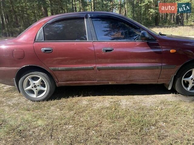 Червоний ЗАЗ Ланос, об'ємом двигуна 1.5 л та пробігом 206 тис. км за 2250 $, фото 3 на Automoto.ua