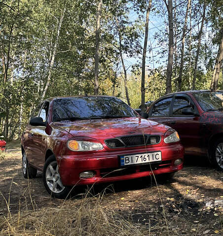 Червоний ЗАЗ Ланос, об'ємом двигуна 1.39 л та пробігом 190 тис. км за 2500 $, фото 2 на Automoto.ua