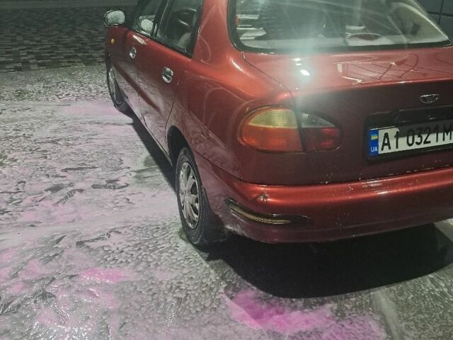 Красный ЗАЗ Ланос, объемом двигателя 1.4 л и пробегом 270 тыс. км за 1150 $, фото 5 на Automoto.ua