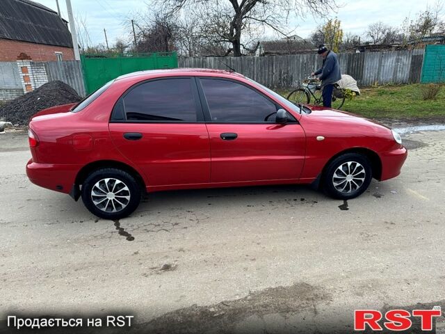 Червоний ЗАЗ Ланос, об'ємом двигуна 1.4 л та пробігом 44 тис. км за 3700 $, фото 6 на Automoto.ua