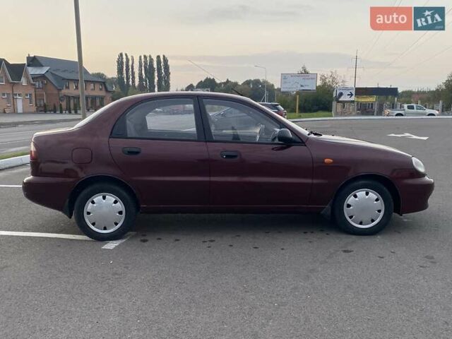 Червоний ЗАЗ Ланос, об'ємом двигуна 1.39 л та пробігом 226 тис. км за 2200 $, фото 6 на Automoto.ua