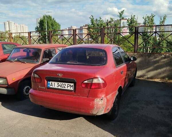 Червоний ЗАЗ Ланос, об'ємом двигуна 1.39 л та пробігом 320 тис. км за 1250 $, фото 9 на Automoto.ua