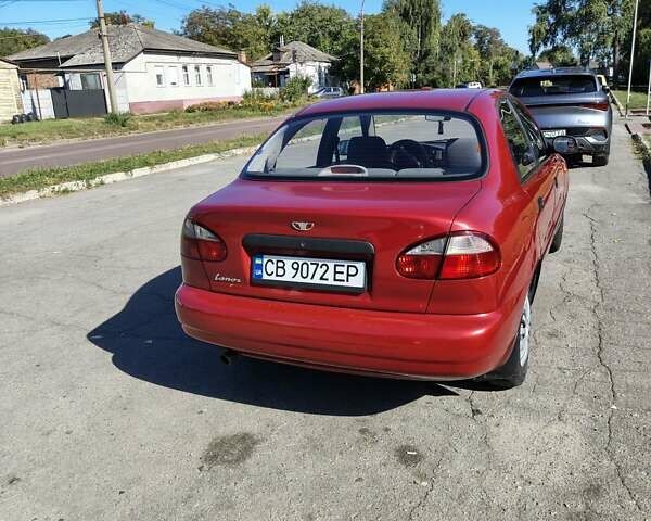 Червоний ЗАЗ Ланос, об'ємом двигуна 1.4 л та пробігом 110 тис. км за 2399 $, фото 8 на Automoto.ua