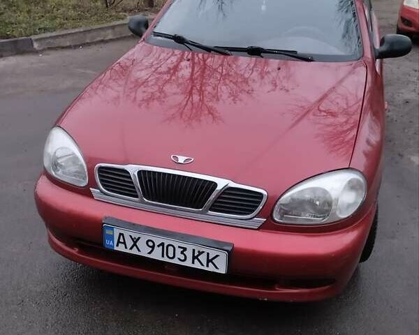 Красный ЗАЗ Ланос, объемом двигателя 1.4 л и пробегом 198 тыс. км за 1750 $, фото 4 на Automoto.ua