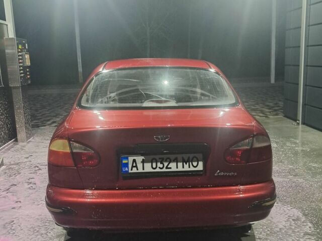 Красный ЗАЗ Ланос, объемом двигателя 1.4 л и пробегом 270 тыс. км за 1150 $, фото 3 на Automoto.ua