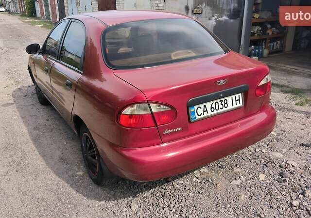 Червоний ЗАЗ Ланос, об'ємом двигуна 1.4 л та пробігом 212 тис. км за 2300 $, фото 3 на Automoto.ua