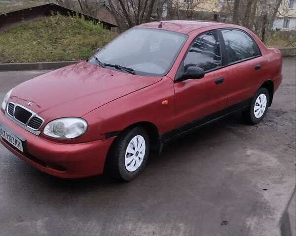 Красный ЗАЗ Ланос, объемом двигателя 1.4 л и пробегом 198 тыс. км за 1750 $, фото 10 на Automoto.ua