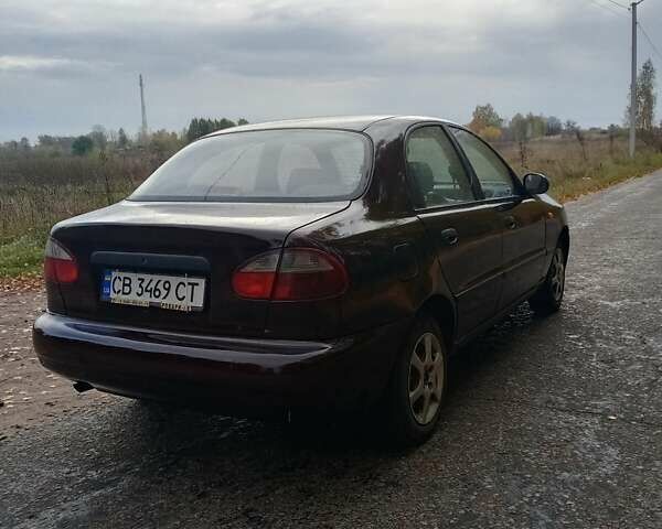 Красный ЗАЗ Ланос, объемом двигателя 1.39 л и пробегом 190 тыс. км за 1850 $, фото 5 на Automoto.ua