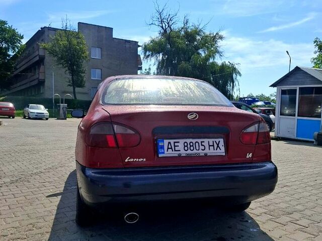 Червоний ЗАЗ Ланос, об'ємом двигуна 1.4 л та пробігом 100 тис. км за 1400 $, фото 3 на Automoto.ua