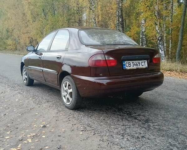 Красный ЗАЗ Ланос, объемом двигателя 1.39 л и пробегом 190 тыс. км за 1850 $, фото 4 на Automoto.ua
