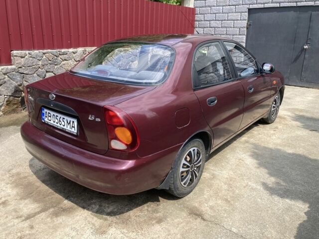 Красный ЗАЗ Ланос, объемом двигателя 1.5 л и пробегом 65 тыс. км за 3100 $, фото 2 на Automoto.ua