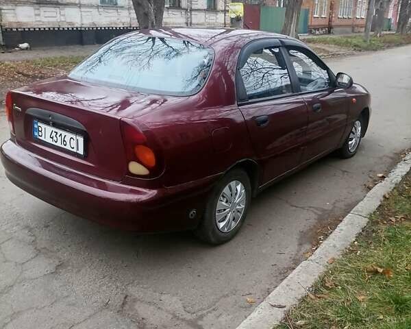 Червоний ЗАЗ Ланос, об'ємом двигуна 1.5 л та пробігом 164 тис. км за 2500 $, фото 6 на Automoto.ua