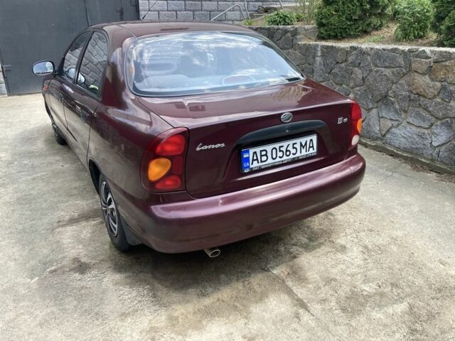 Красный ЗАЗ Ланос, объемом двигателя 1.5 л и пробегом 65 тыс. км за 3100 $, фото 3 на Automoto.ua