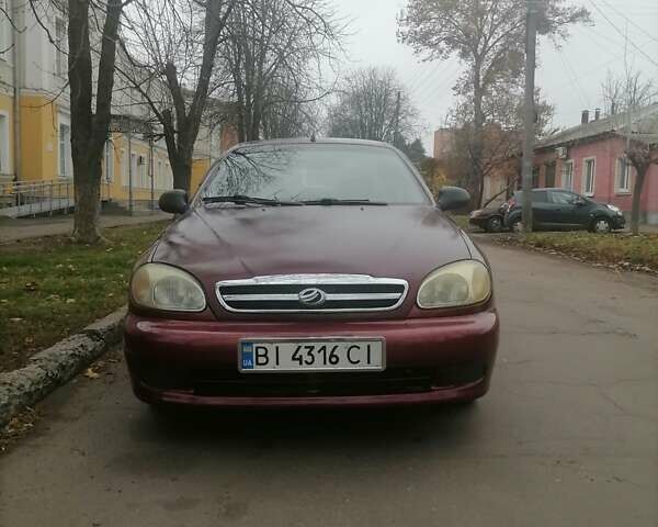 Червоний ЗАЗ Ланос, об'ємом двигуна 1.5 л та пробігом 164 тис. км за 2500 $, фото 12 на Automoto.ua