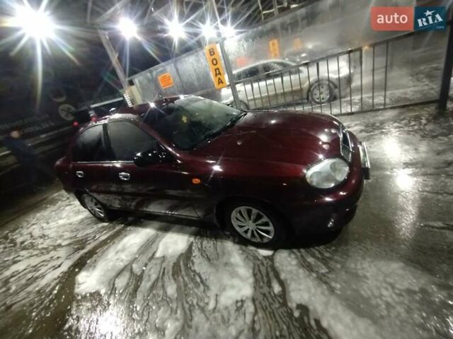 Красный ЗАЗ Ланос, объемом двигателя 1.5 л и пробегом 175 тыс. км за 2900 $, фото 12 на Automoto.ua