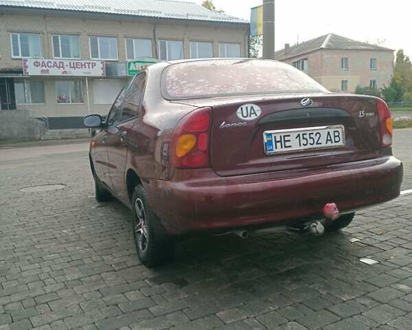 ЗАЗ Ланос 2011 в Николаеве на Automoto.ua Красный ЗАЗ Ланос, объемом двигателя 1.5 л и пробегом 116 тыс. км за 3650 $, фото 2 на Automoto.ua