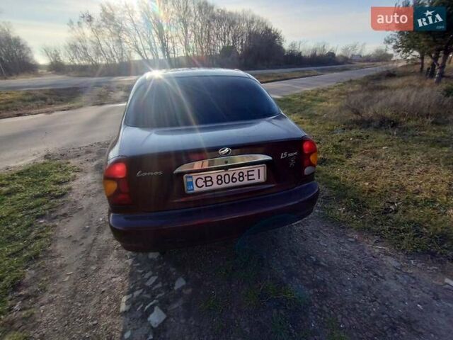 Красный ЗАЗ Ланос, объемом двигателя 1.5 л и пробегом 175 тыс. км за 2900 $, фото 3 на Automoto.ua