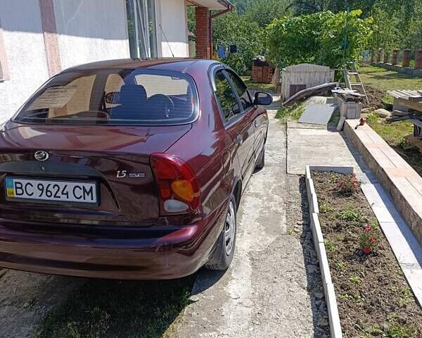 Червоний ЗАЗ Ланос, об'ємом двигуна 1.5 л та пробігом 69 тис. км за 4300 $, фото 3 на Automoto.ua