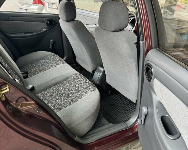 Красный ЗАЗ Ланос, объемом двигателя 1.5 л и пробегом 128 тыс. км за 3600 $, фото 8 на Automoto.ua