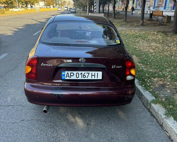 Красный ЗАЗ Ланос, объемом двигателя 1.5 л и пробегом 128 тыс. км за 3600 $, фото 2 на Automoto.ua