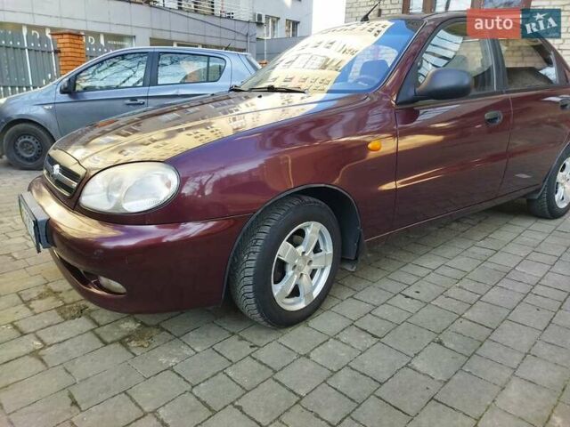 Червоний ЗАЗ Ланос, об'ємом двигуна 0 л та пробігом 99 тис. км за 3700 $, фото 1 на Automoto.ua