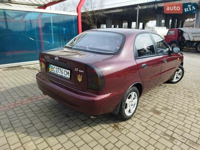 Червоний ЗАЗ Ланос, об'ємом двигуна 0 л та пробігом 99 тис. км за 3700 $, фото 3 на Automoto.ua