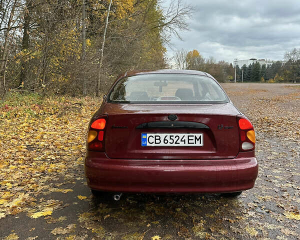 Красный ЗАЗ Ланос, объемом двигателя 1.5 л и пробегом 183 тыс. км за 3200 $, фото 4 на Automoto.ua