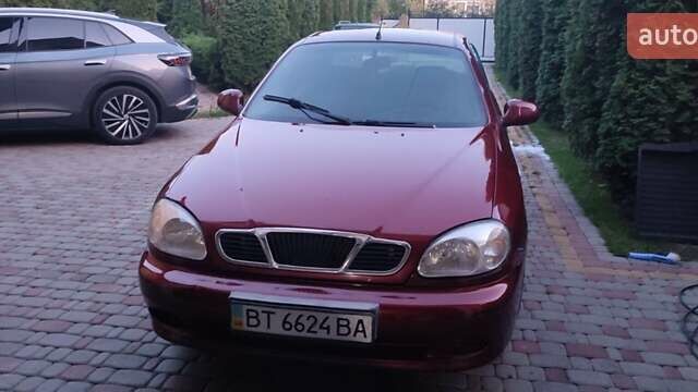 Червоний ЗАЗ Ланос, об'ємом двигуна 1.5 л та пробігом 203 тис. км за 1800 $, фото 5 на Automoto.ua
