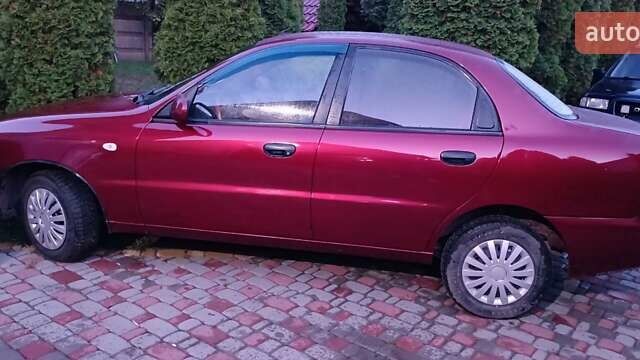 Червоний ЗАЗ Ланос, об'ємом двигуна 1.5 л та пробігом 203 тис. км за 1800 $, фото 7 на Automoto.ua