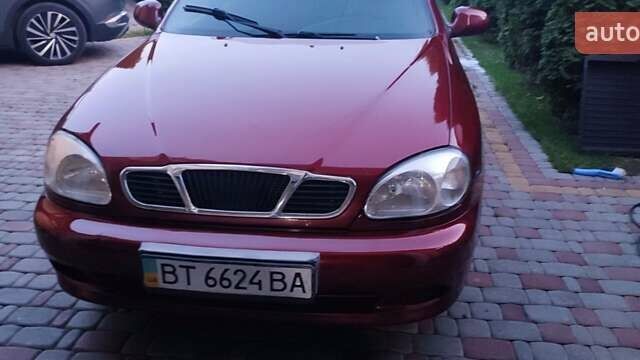 Червоний ЗАЗ Ланос, об'ємом двигуна 1.5 л та пробігом 203 тис. км за 1800 $, фото 1 на Automoto.ua