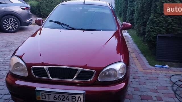 Червоний ЗАЗ Ланос, об'ємом двигуна 1.5 л та пробігом 203 тис. км за 1800 $, фото 2 на Automoto.ua