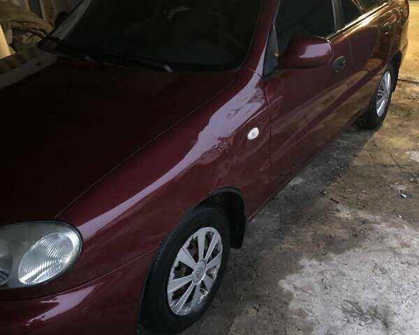 Красный ЗАЗ Ланос, объемом двигателя 1.5 л и пробегом 76 тыс. км за 3800 $, фото 9 на Automoto.ua