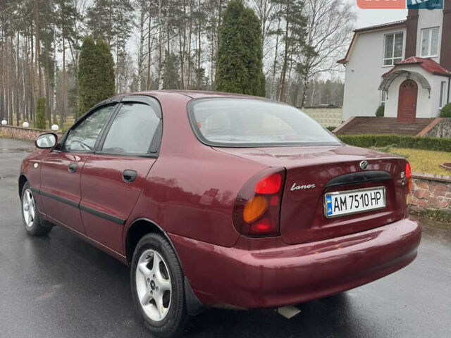 Красный ЗАЗ Ланос, объемом двигателя 1.5 л и пробегом 98 тыс. км за 3300 $, фото 6 на Automoto.ua