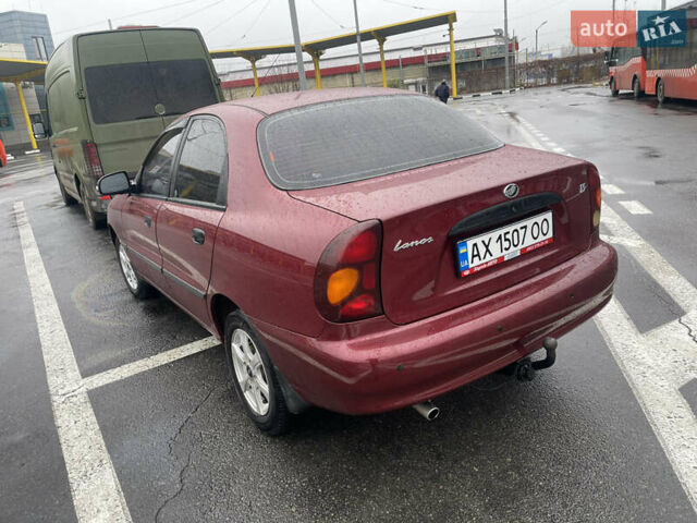 Красный ЗАЗ Ланос, объемом двигателя 1.5 л и пробегом 64 тыс. км за 3700 $, фото 4 на Automoto.ua