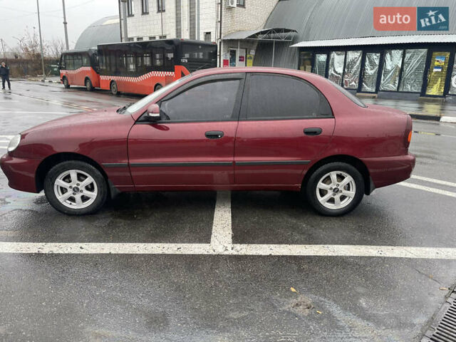 Красный ЗАЗ Ланос, объемом двигателя 1.5 л и пробегом 64 тыс. км за 3700 $, фото 5 на Automoto.ua