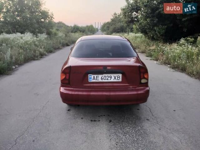 Красный ЗАЗ Ланос, объемом двигателя 1.6 л и пробегом 202 тыс. км за 3600 $, фото 12 на Automoto.ua